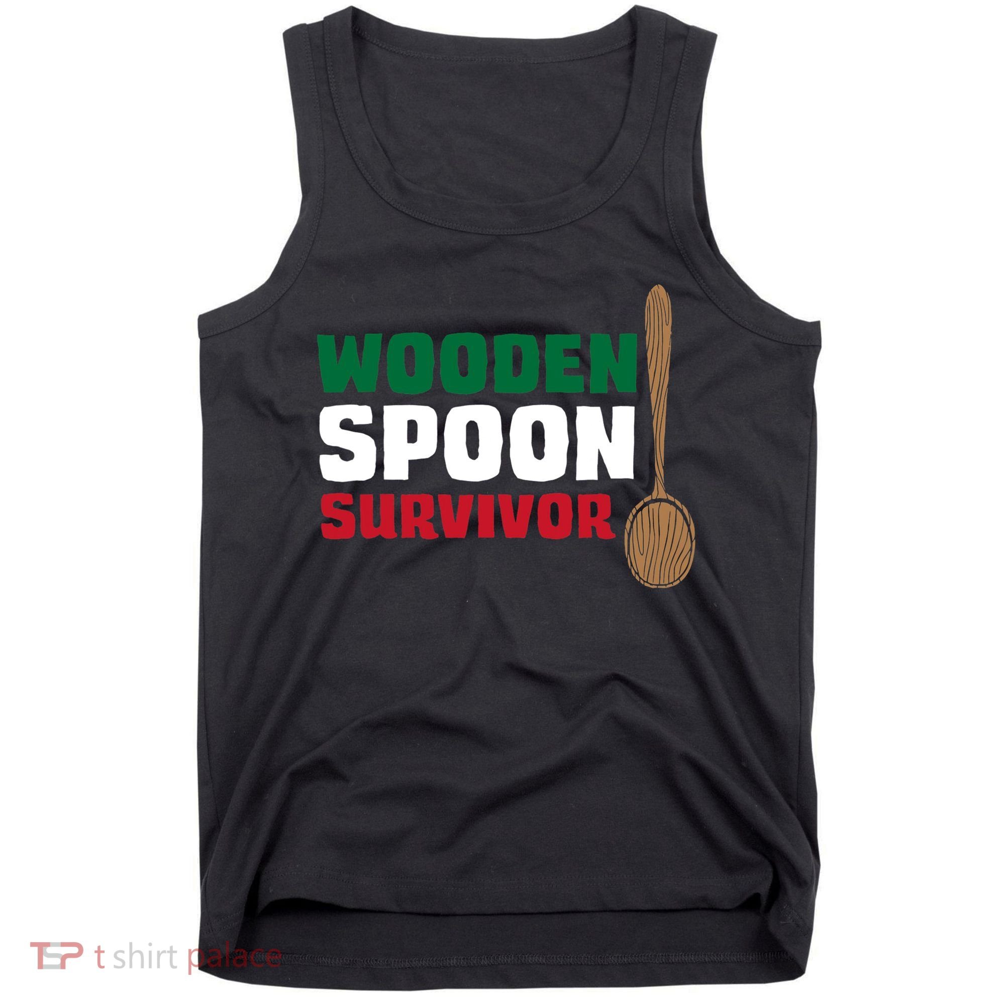 Wooden Spoon Survivor Italian Flag Tank Top