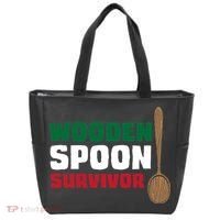 Wooden Spoon Survivor Italian Flag Tote Bag thumb 0