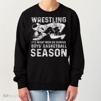 Wrestler Shop 's Wrestling, Black, Women's Sweatshirt thumb 0