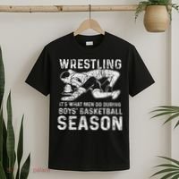 Wrestler Shop 's Wrestling, Black, T-Shirt thumb 2