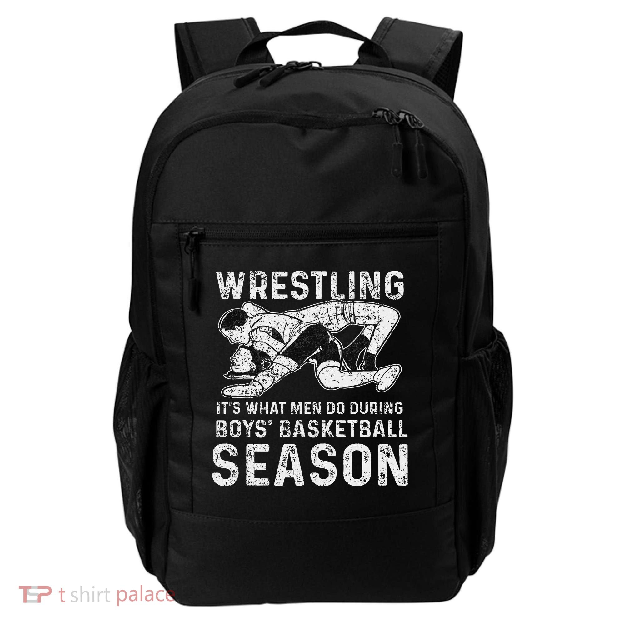 Wrestler Shop 's Wrestling, Black, Backpack