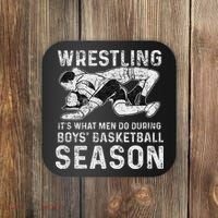 Wrestler Shop 's Wrestling, Black, Coaster thumb 0