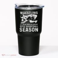 Wrestler Shop 's Wrestling, Black, Tumbler thumb 0