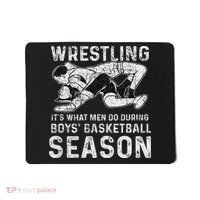 Wrestler Shop 's Wrestling, Black, Mousepad thumb 0