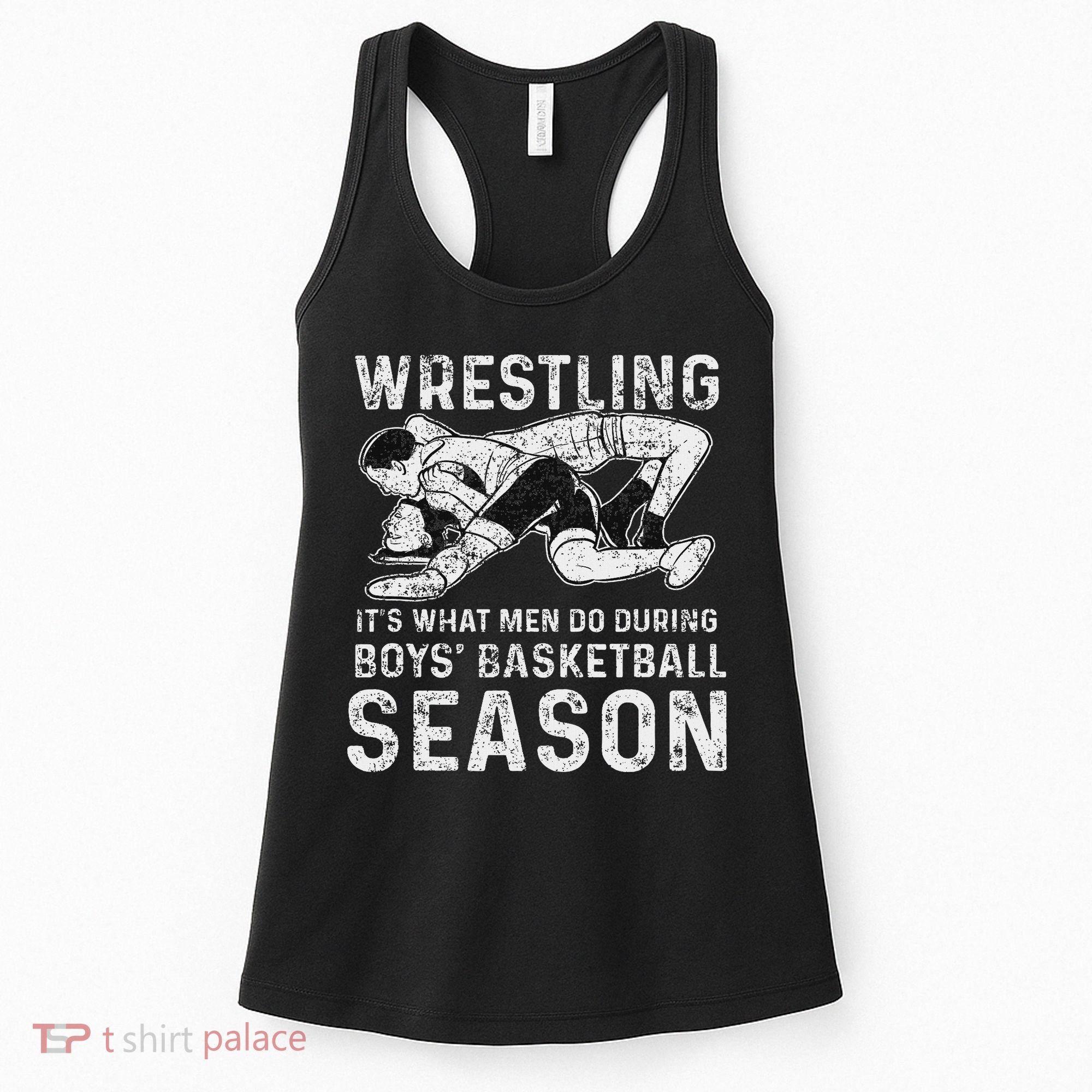 Wrestler Shop 's Wrestling, Black, Women's Tank Top