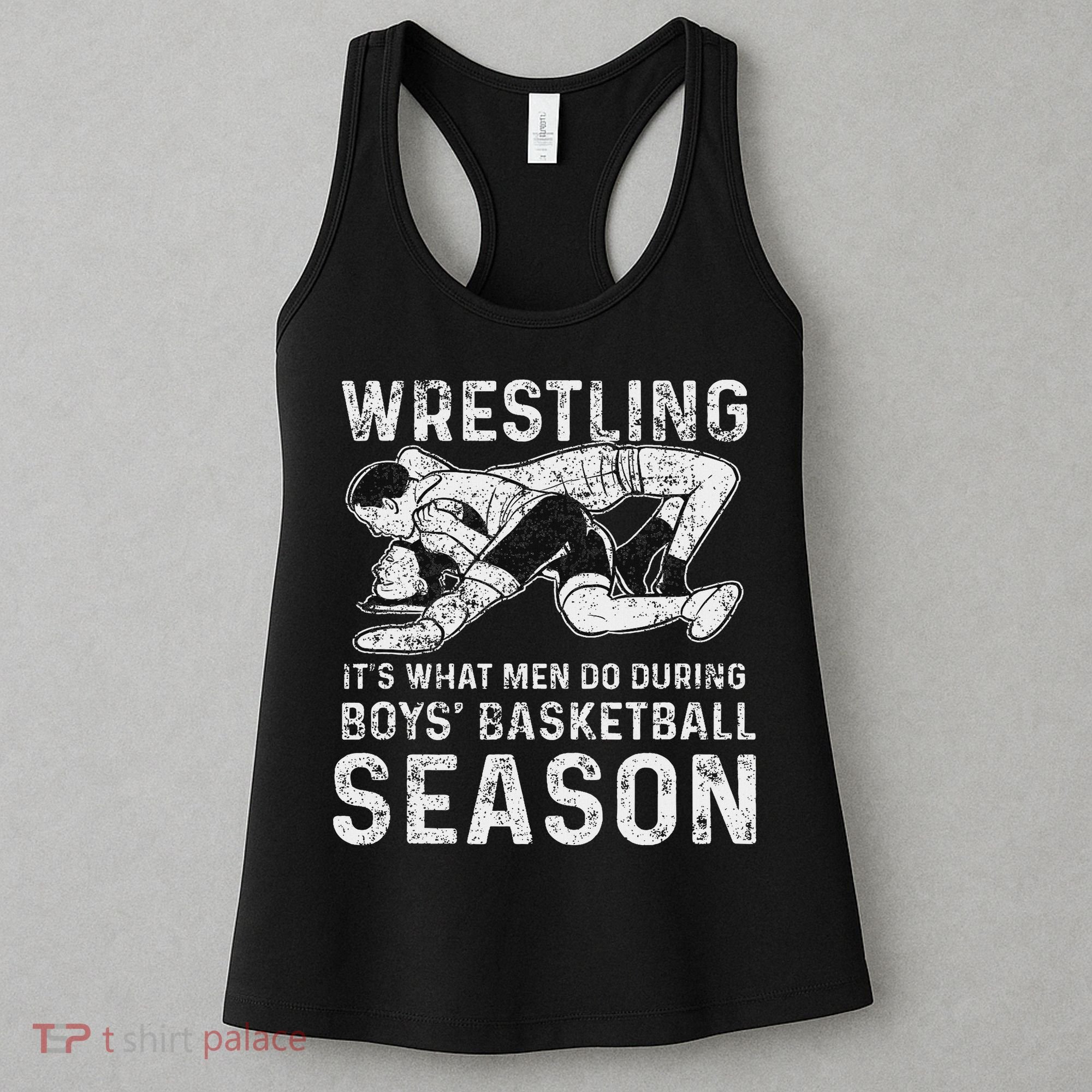Wrestler Shop 's Wrestling, Black, Women's Tank Top