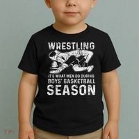 Wrestler Shop 's Wrestling, Black, Toddler T-Shirt thumb 2