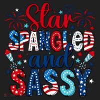 Western Star Spangled And Sassy Women's Sweatshirt thumb 2