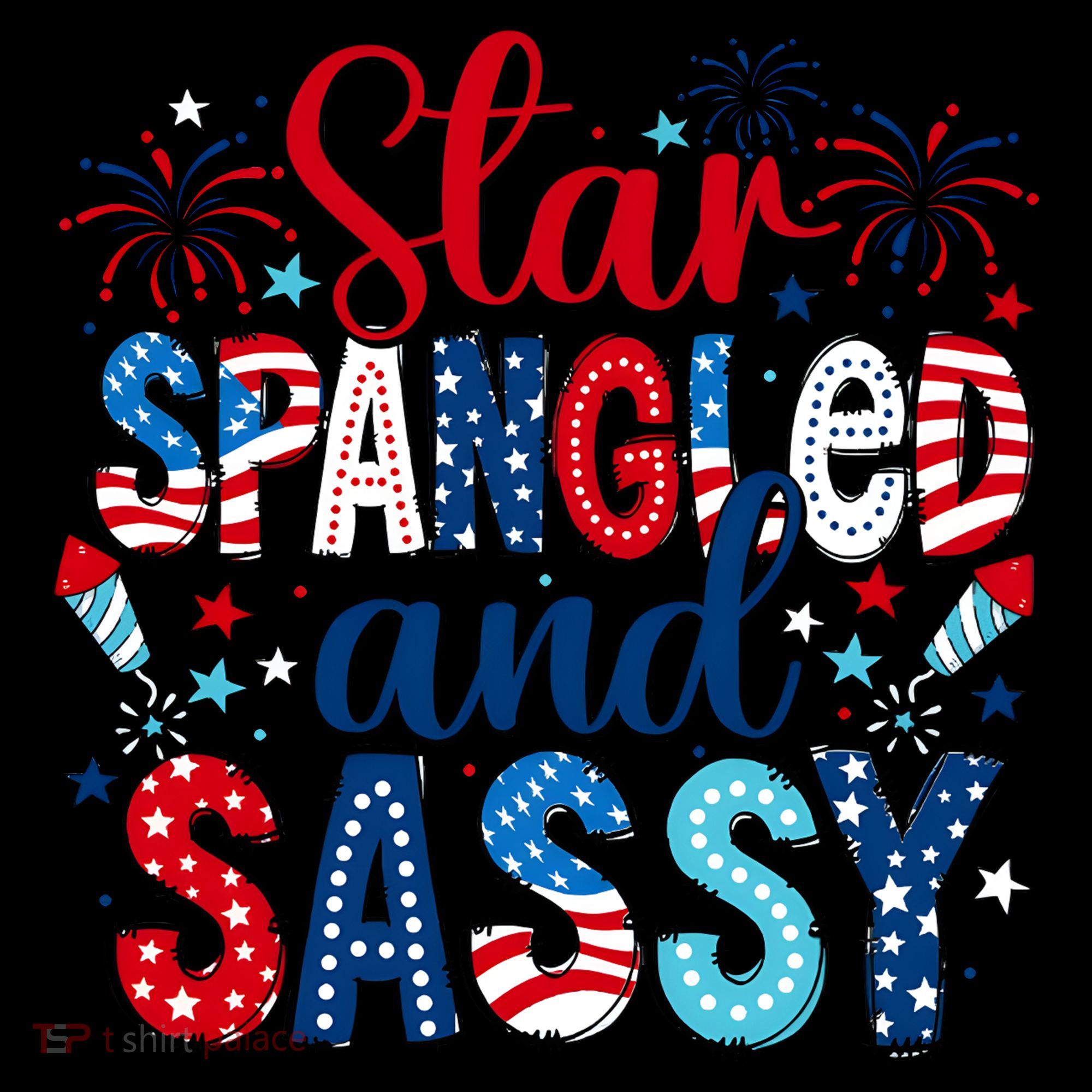 Western Star Spangled And Sassy Toddler Hoodie