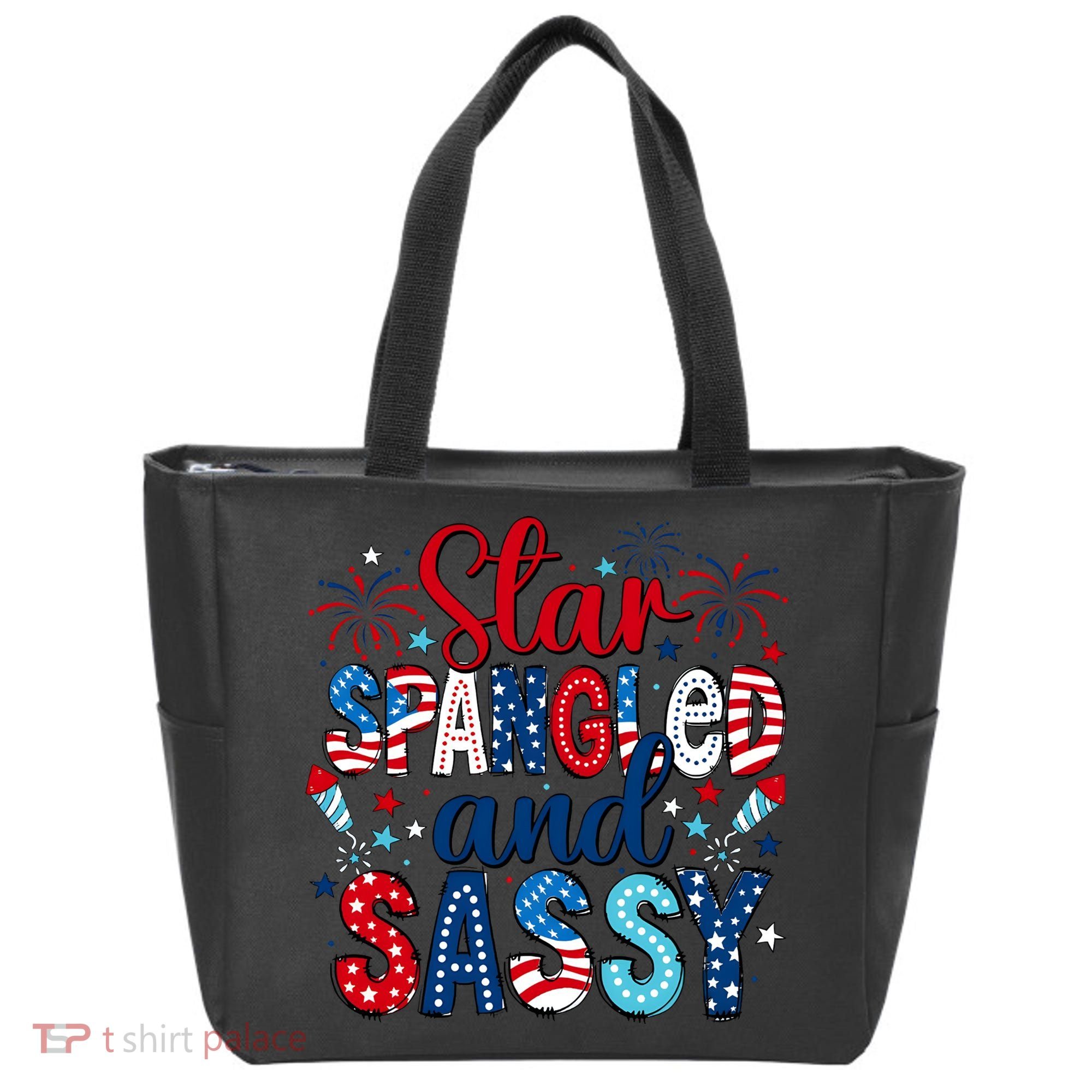 Western Star Spangled And Sassy Tote Bag