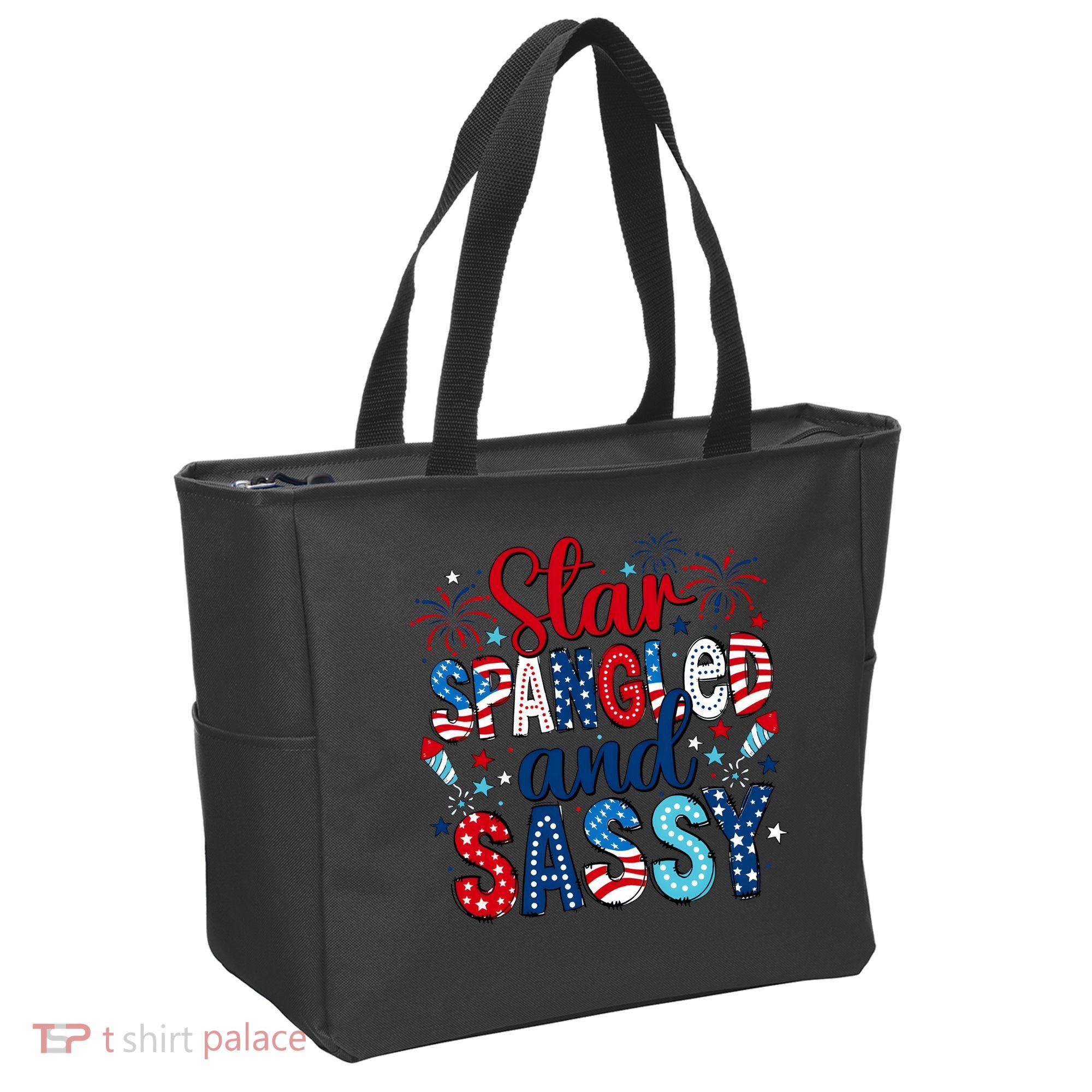 Western Star Spangled And Sassy Tote Bag