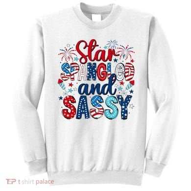Western Star Spangled And Sassy Sweatshirt