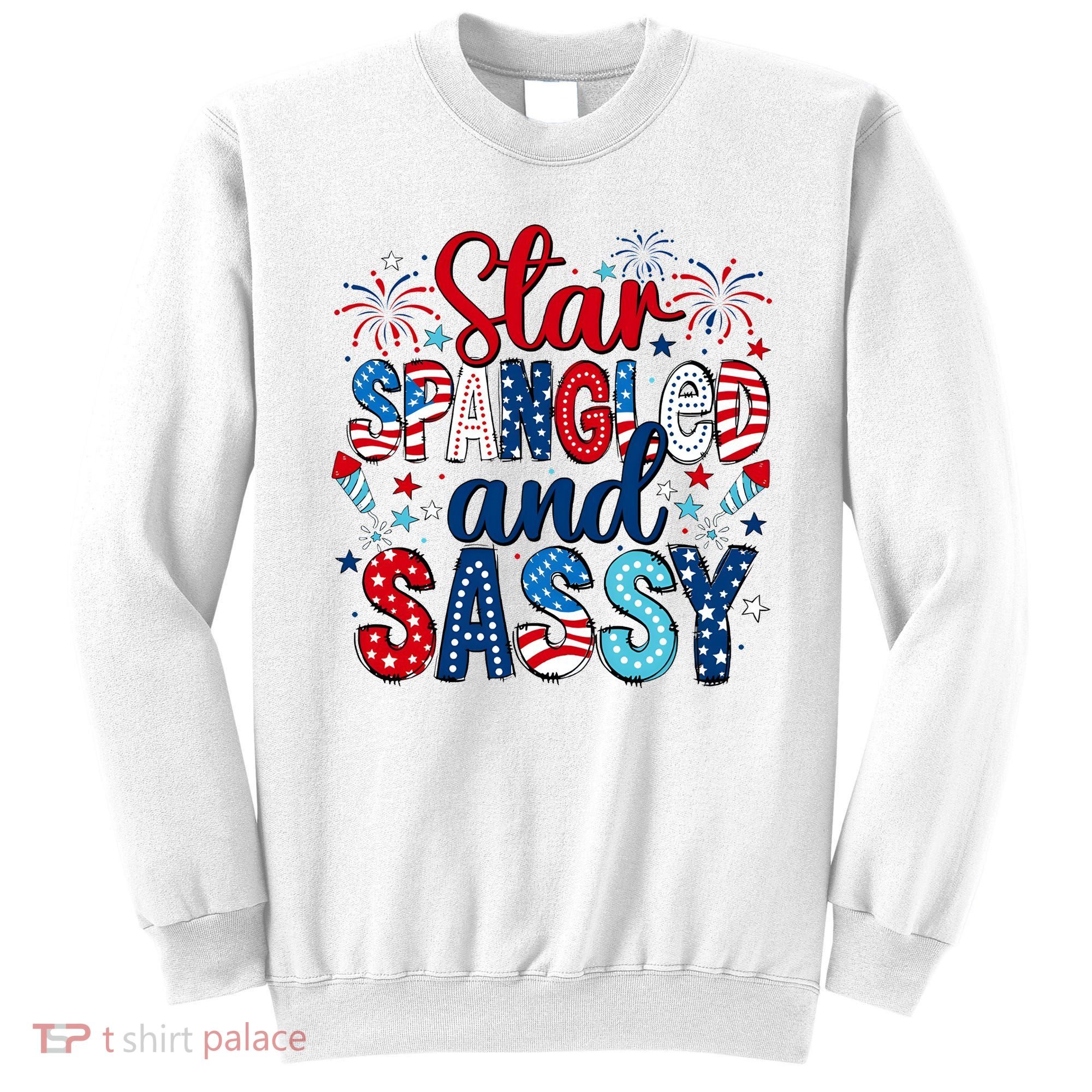 Western Star Spangled And Sassy Sweatshirt