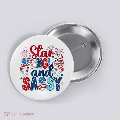 Western Star Spangled And Sassy Button