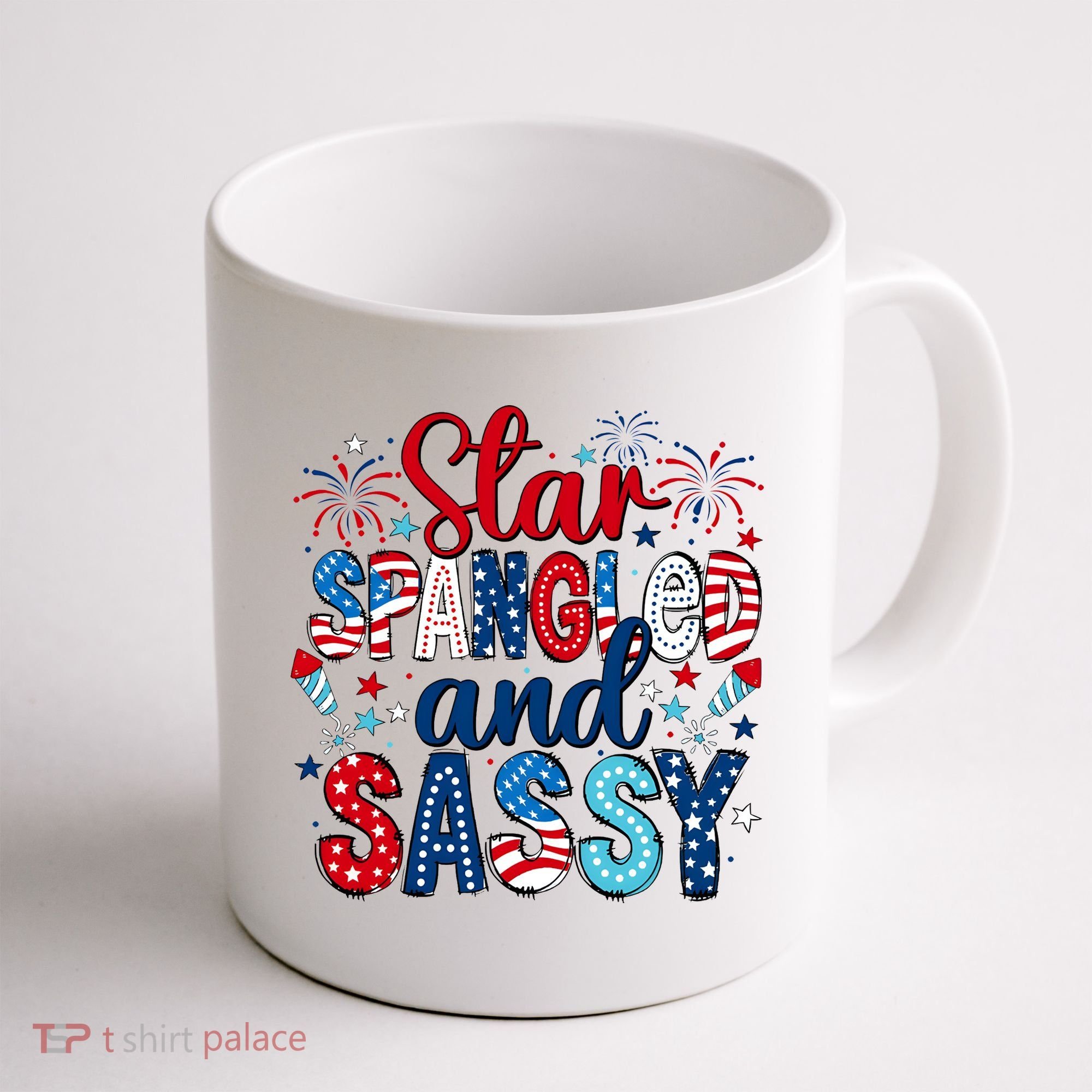 Western Star Spangled And Sassy Coffee Mug