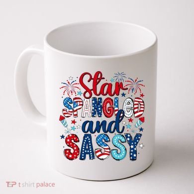 Western Star Spangled And Sassy Coffee Mug