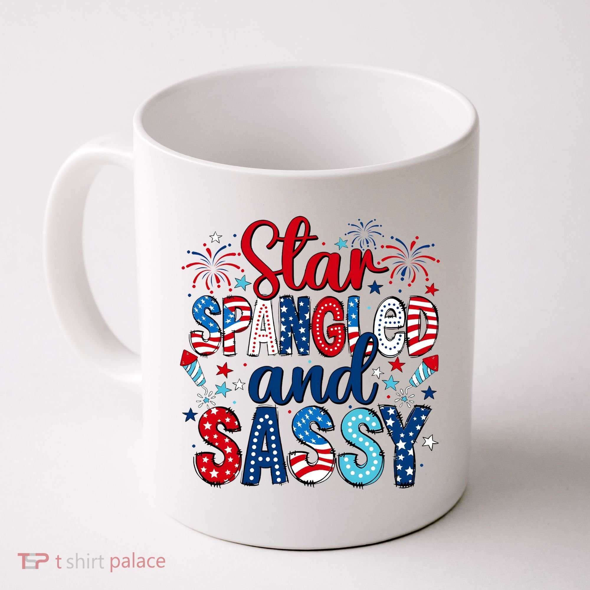 Western Star Spangled And Sassy Coffee Mug