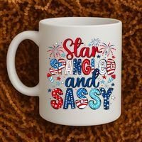 Western Star Spangled And Sassy Coffee Mug thumb 2