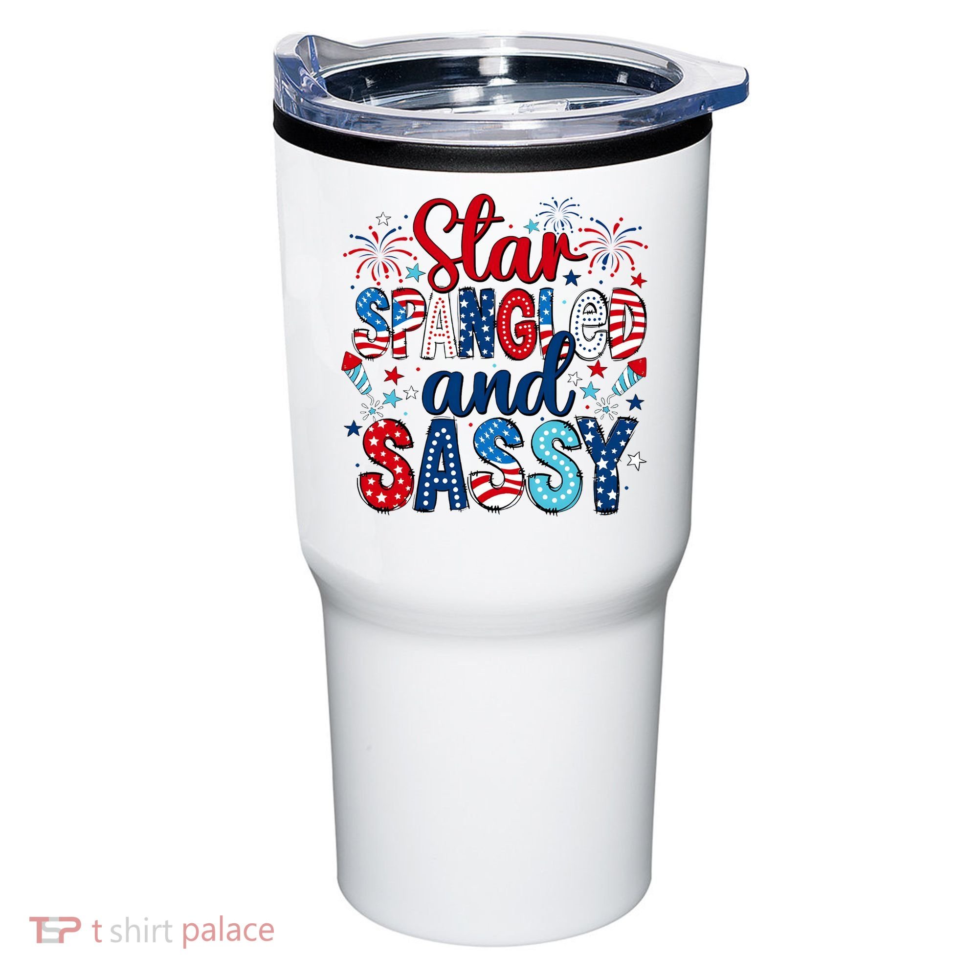 Western Star Spangled And Sassy Tumbler