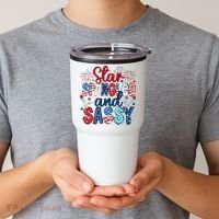 Western Star Spangled And Sassy Tumbler thumb 2