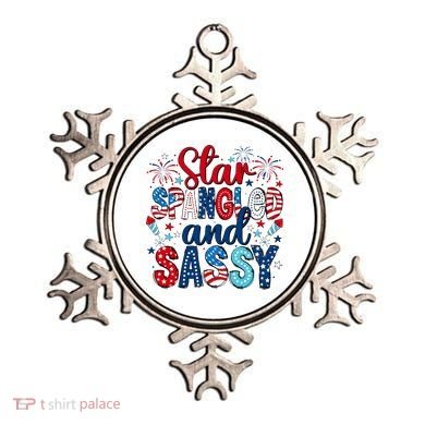 Western Star Spangled And Sassy Ornament