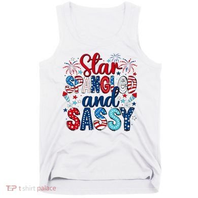 Western Star Spangled And Sassy Tank Top