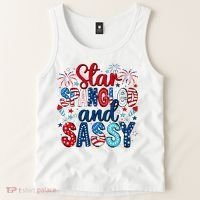 Western Star Spangled And Sassy Tank Top thumb 2
