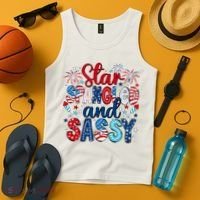 Western Star Spangled And Sassy Tank Top thumb 4