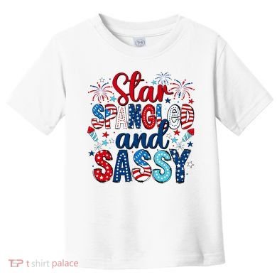 Western Star Spangled And Sassy Toddler T-Shirt
