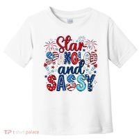 Western Star Spangled And Sassy Toddler T-Shirt thumb 0