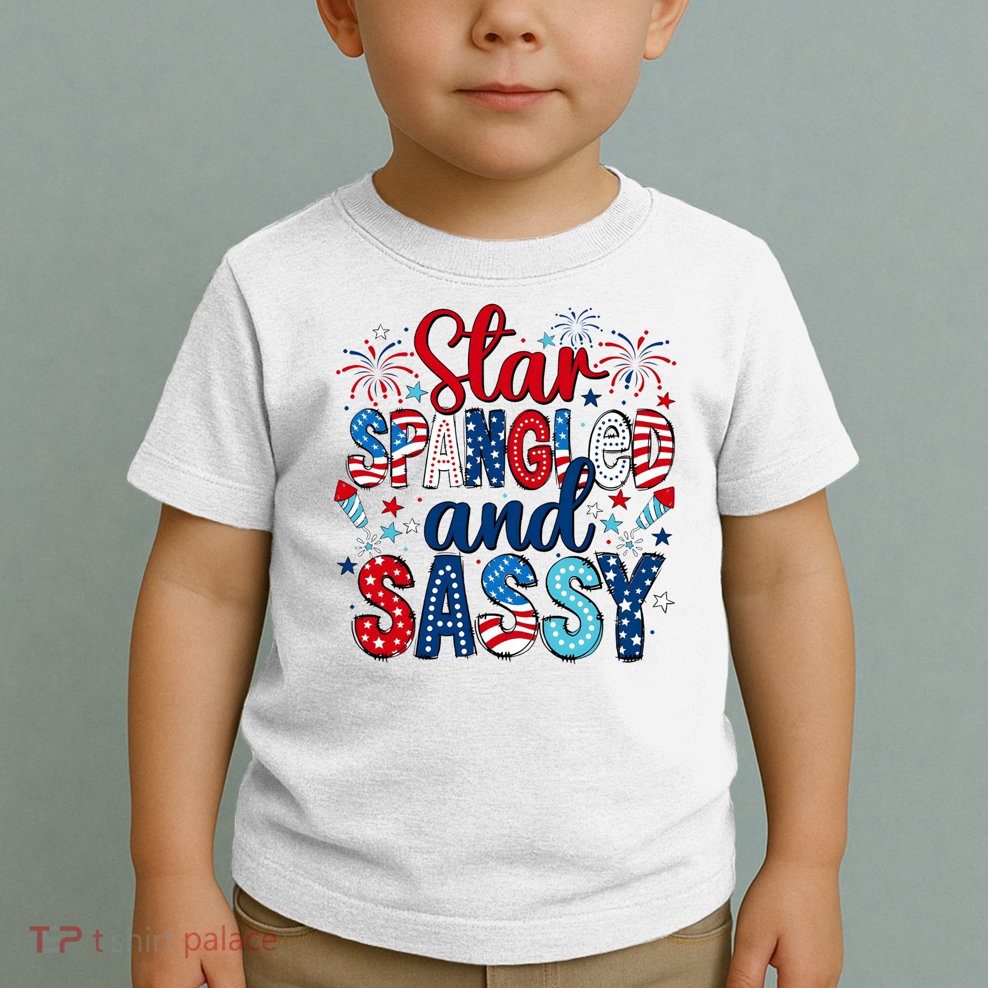 Western Star Spangled And Sassy Toddler T-Shirt