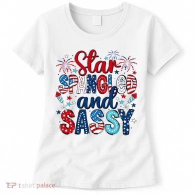 Western Star Spangled And Sassy Women's T-Shirt