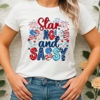 Western Star Spangled And Sassy Women's T-Shirt thumb 2