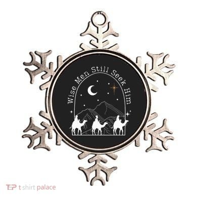 Wise Still Seek Him Christian Christmas Jesus Design Ornament