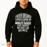 WorldS Sexiest State Trooper Gift Idea Hoodie thumb 2