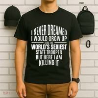 WorldS Sexiest State Trooper Gift Idea T-Shirt thumb 6