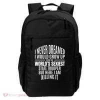 WorldS Sexiest State Trooper Gift Idea Backpack thumb 0