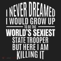 WorldS Sexiest State Trooper Gift Idea Hat thumb 2