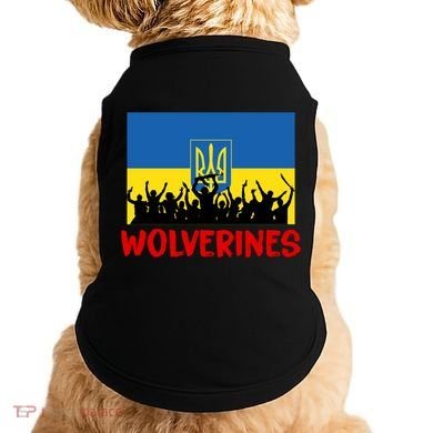 Wolverines Soldier Support Peace Stand Up Doggie Tank