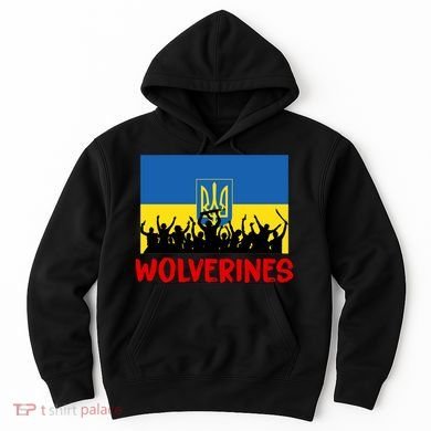 Wolverines Soldier Support Peace Stand Up Hoodie