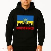 Wolverines Soldier Support Peace Stand Up Hoodie thumb 2