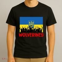 Wolverines Soldier Support Peace Stand Up T-Shirt thumb 3