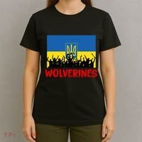 Wolverines Soldier Support Peace Stand Up T-Shirt thumb 4
