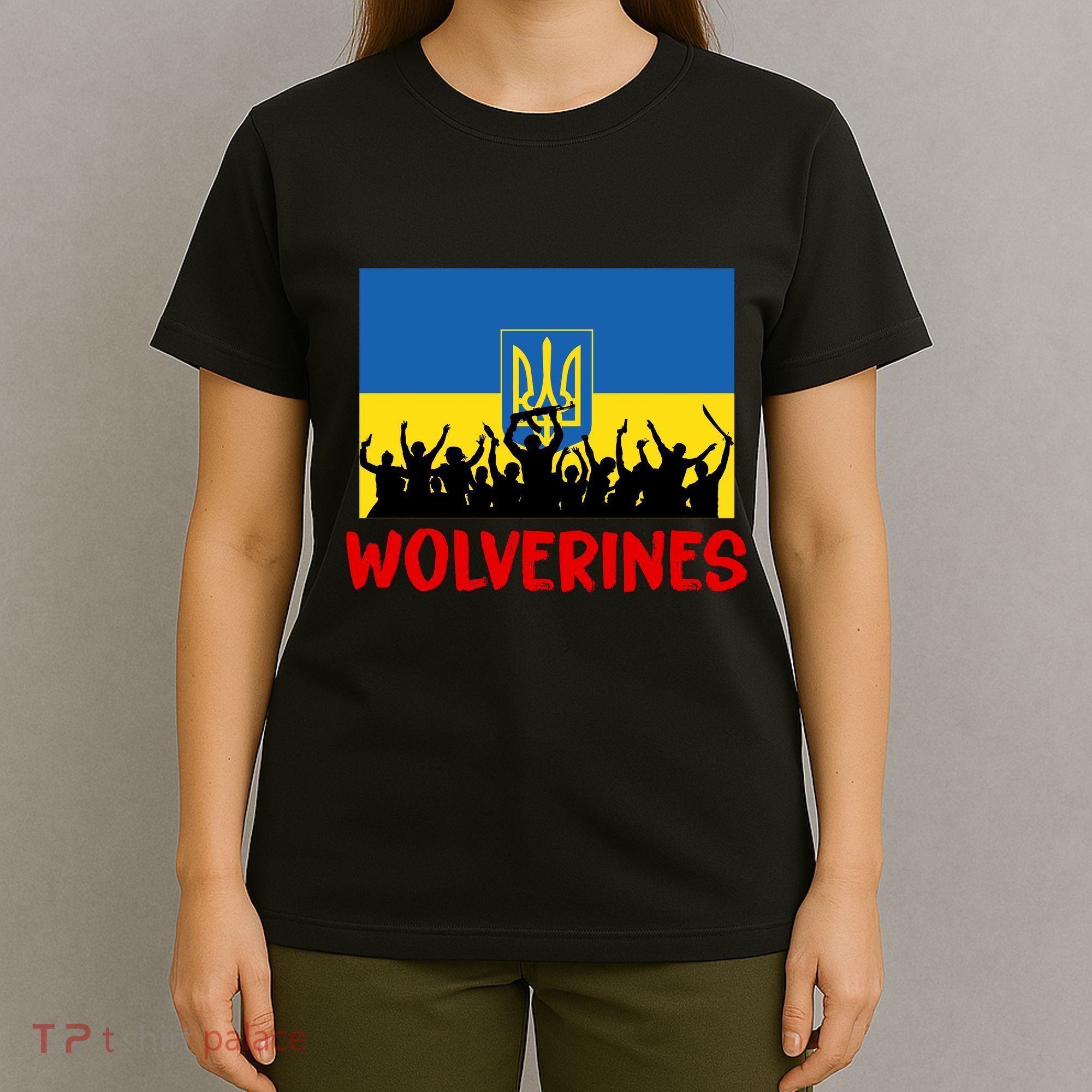 Wolverines Soldier Support Peace Stand Up T-Shirt
