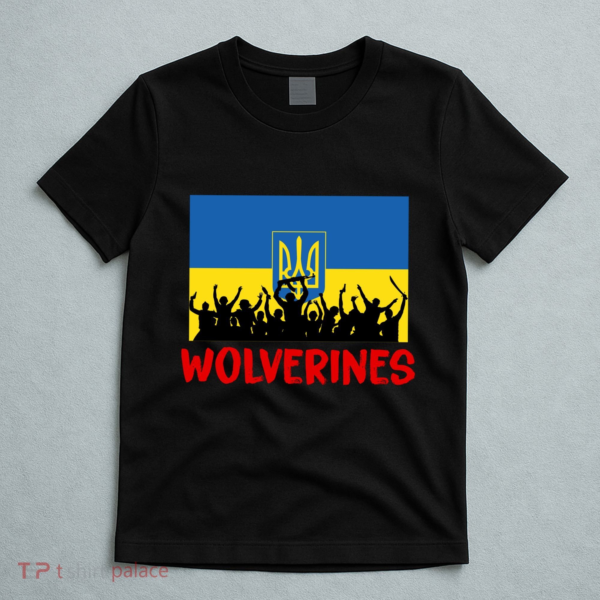 Wolverines Soldier Support Peace Stand Up T-Shirt