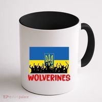 Wolverines Soldier Support Peace Stand Up Coffee Mug thumb 1