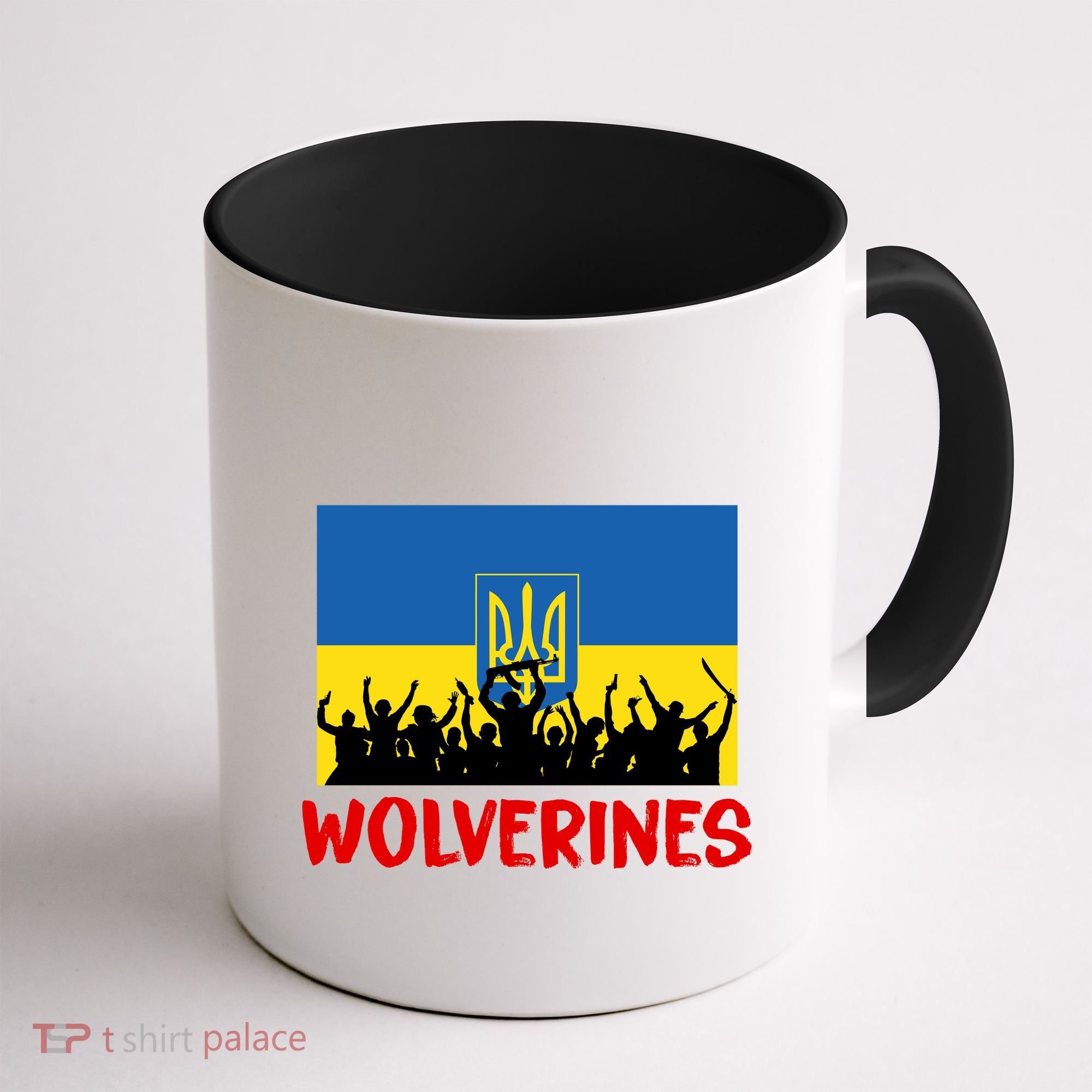 Wolverines Soldier Support Peace Stand Up Coffee Mug