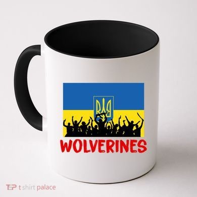 Wolverines Soldier Support Peace Stand Up Coffee Mug