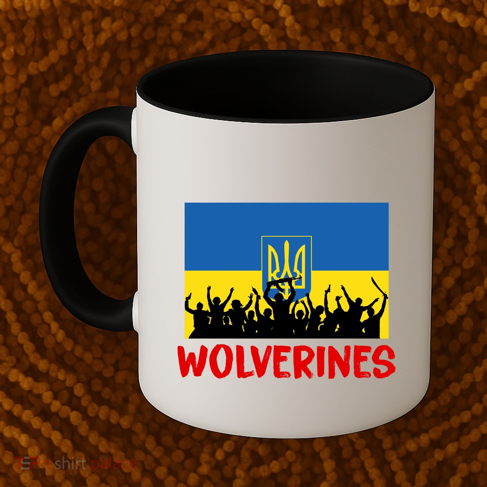 Wolverines Soldier Support Peace Stand Up Coffee Mug