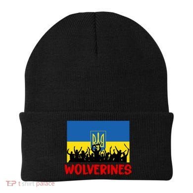Wolverines Soldier Support Peace Stand Up Beanie